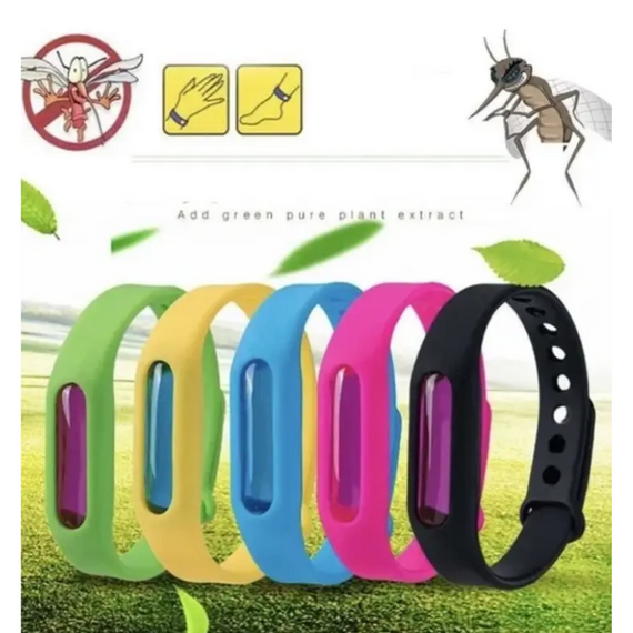 Силіконовий браслет від комарів, відлякувач комарів, дитячий браслет з ефірними оліями | Зображення 9