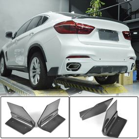 Накладки на задній бампер Flap Карбон (для M-Sport) для BMW X6 F-16 2014-2019 рр