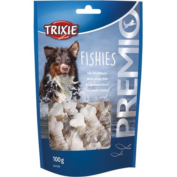 Лакомство для собак с рыбой Trixie Premio Fishies, 100 гр