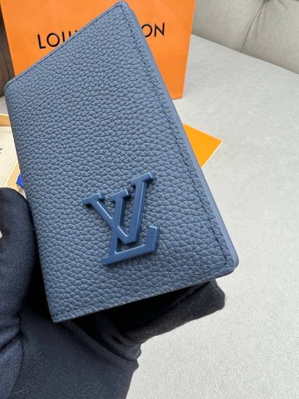 Кардхолдер синій Louis Vuitton Aerogram Blue k414 | Зображення 3