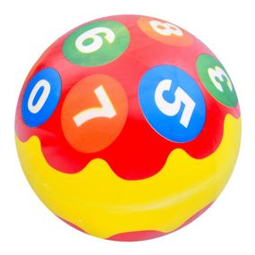 Дитячий м'яч "Цифри" MS 3733(Red) 9 дюймів