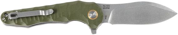Ніж CJRB Mangrove G10 Green | Зображення 1