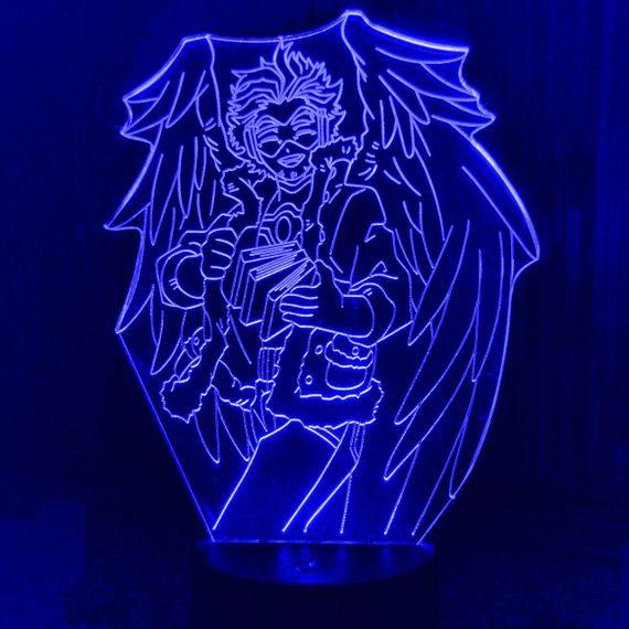 Акриловый светильник-ночник Кейго Таками синий tty-n001234