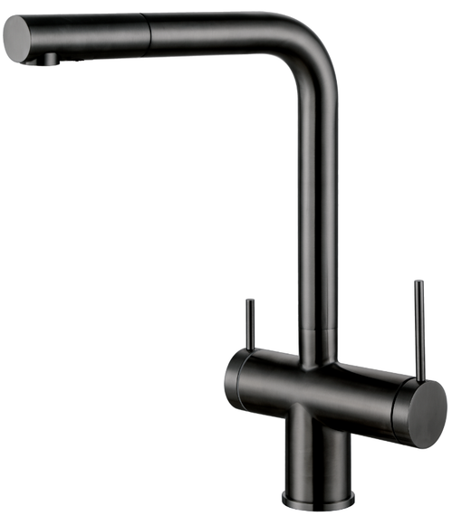 Кухонний змішувач Fabiano FKM 31.14 SS Nano Graphite 8231.401.0902