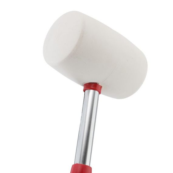 Киянка гумова 680 г, бiла INTERTOOL HT-0235 | Зображення 2