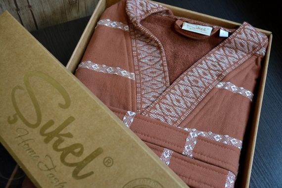 Чоловічий халат Sikel Kahve XL | Зображення 2