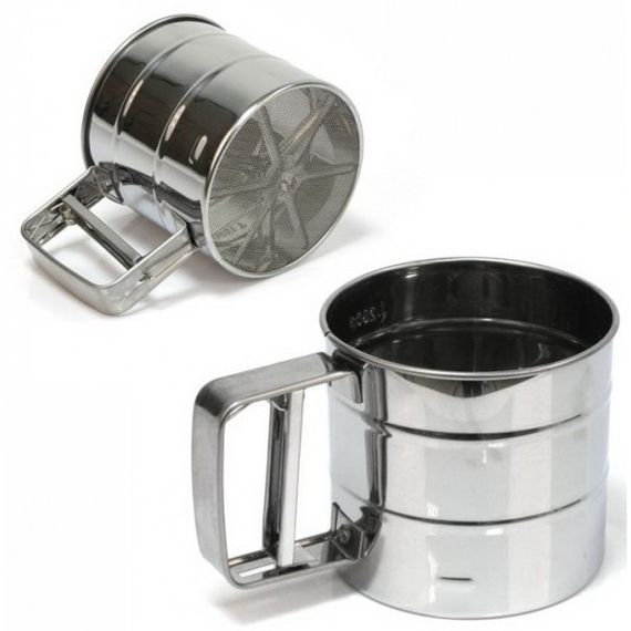 Кружка-сито для просіювання борошна Bohmann BH-7742, з нержавіючої сталі, 600 гр., зручна і практична | Зображення 4