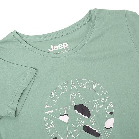 Футболка JEEP T-SHIRT STAR Botanical Print J22W | Зображення 2