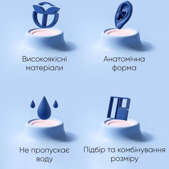 Беруши Renvo Light Pro Синий Уни (2SCL140-04) | Зображення 3