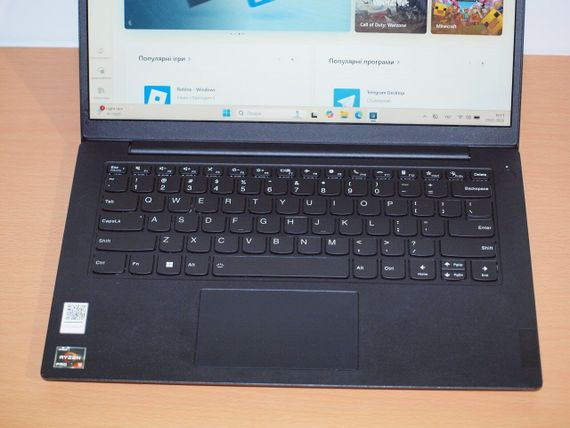 Ультрабук Б-клас Lenovo K14 Gen 1 / 14" (1920x1080) IPS / AMD Ryzen 5 Pro 5650U (6 (12) ядер по 2.3 - 4.2 GHz) / 16 GB DDR4 / 256 GB SSD / AMD Radeon Vega 7 / WebCam б/в | Зображення 7