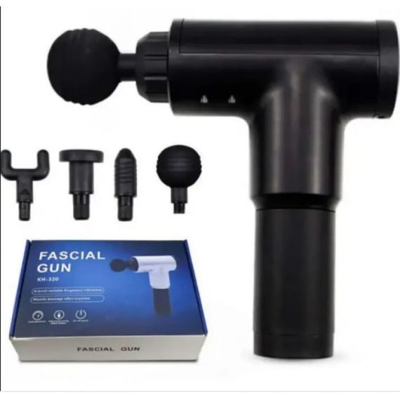 Акумуляторний масажер для тіла Fascial Gun