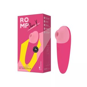 Вакуумный клиторальный стимулятор ROMP Shine X, розовый Sex Aura
