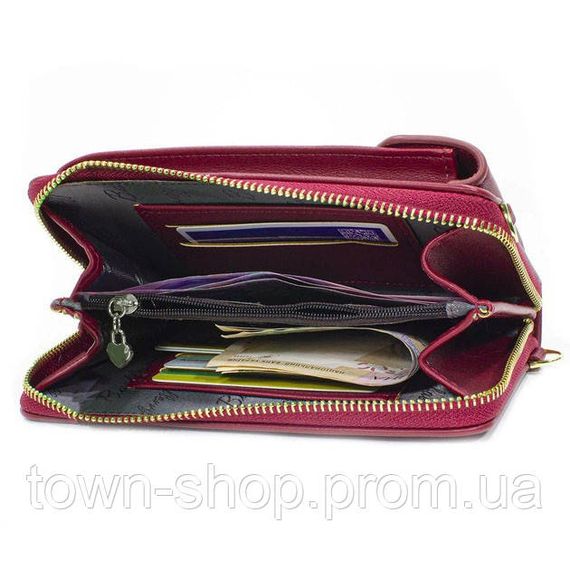 Женский кошелек Baellerry N8591 Red сумка-клатч для телефона денег банковских карт | Зображення 6