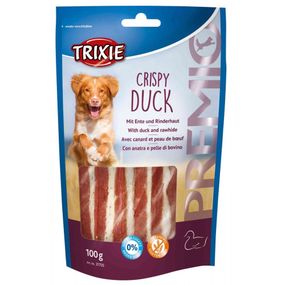 Лакомство для собак с уткой Trixie Premio Crispy Duck, 100 гр