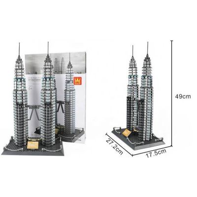 Конструктор Wange Башти Петронас, Малайзія (WNG-Petronas-Towers) | Зображення 2