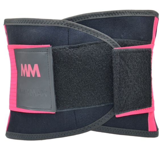 Пояс компресійний MadMax MFA-277 Slimming belt Black/rubine red M | Зображення 3