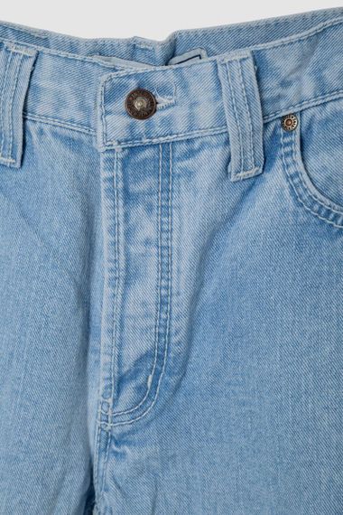 Шорты мужские джинсовые  -уценка, цвет светло-голубой, 238R2025-1-U | Зображення 2