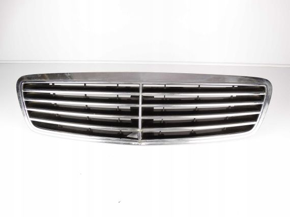 Решетка Радиатора Mercedes W220 2002 - 2008 Хромированая Рестайлинг | Зображення 1