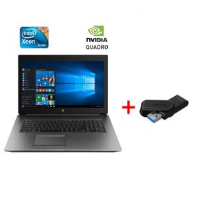 Мобільна робоча станція HP ZBook 15 G6 / 15.6" (1920x1080) IPS / Intel Xeon E-2286M (8 (16) ядер по 2.4 - 5.0 GHz) / 32 GB DDR4 / 1000 GB SSD NVMe / nVidia Quadro T2000, 4 GB DDR5, 128-bit / WebCam / Win 11 Pro б/в + Подарунок Накопичувач Kingston 64 ГБ