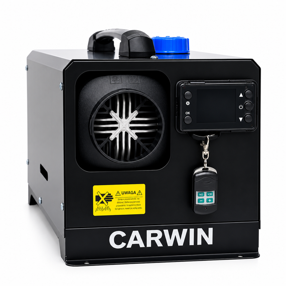 Автономний дизельний обігрівач CARWIN 12 кВт 12/24 В переносний обігрівач для авто гаража та приміщень | Зображення 1