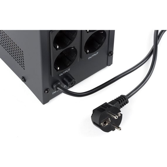 Пристрій безперебійного живлення Vinga LED 2000VA metall case (VPE-2000M) | Зображення 8