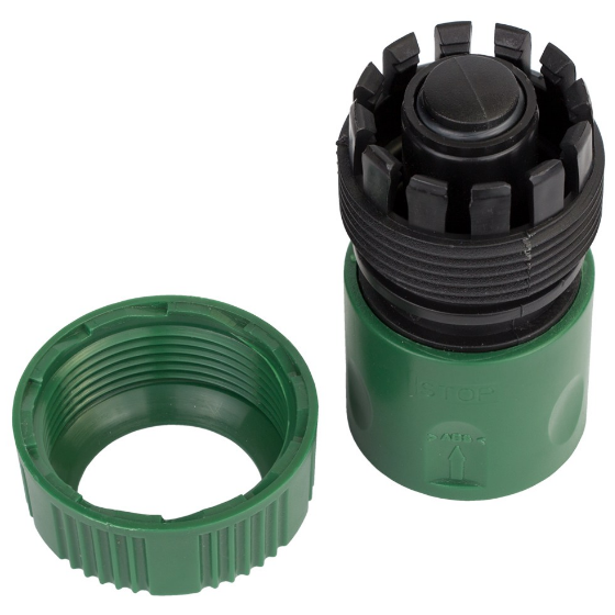 Конектор 1/2" швидкознімний для шланга 3/4" аквастоп Grad | Зображення 1