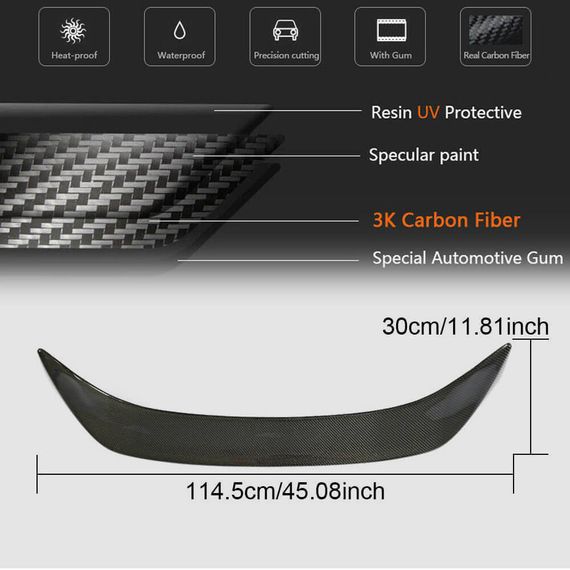 Спойлер V9 (Карбон) для Subaru BRZ 2012-2021 гг | Зображення 4