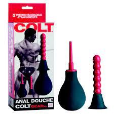 Анальний душ COLT Anal Douche, Червоний | Зображення 1