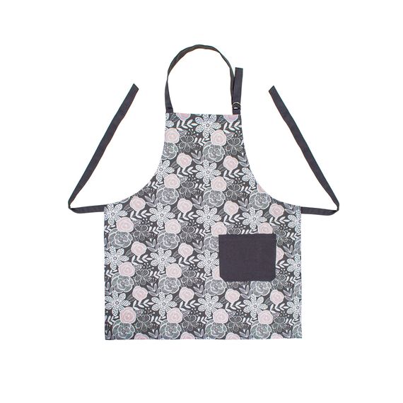 Фартух Home Line 65162 Україна   Бавовна Сірий, Рожевий