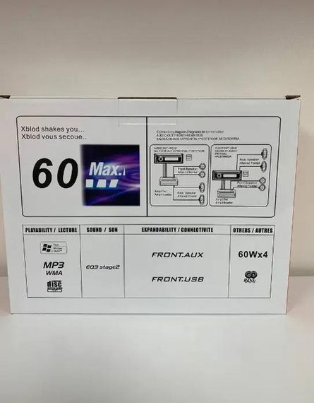 Автомагнітола з Bluetooth 4x60Watt XPRO CTC-6055 (44847-CTC-6055_368) | Зображення 1