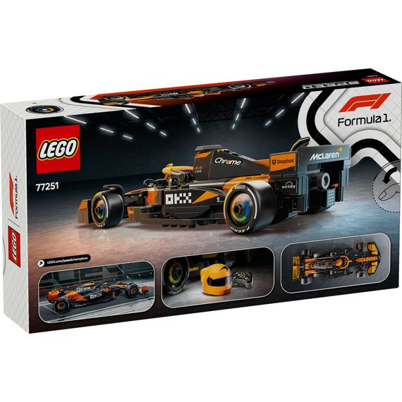 Конструктор LEGO Speed Champions Автомобіль для перегонів McLaren F1 Team MCL38 (77251) | Зображення 6