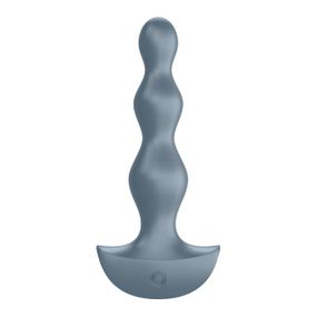 Анальний стимулятор-намистини з двома моторами Satisfyer Lolli-Plug 2, Сірий