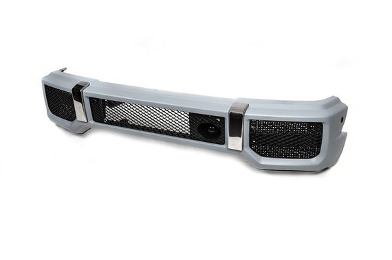 Передний бампер AMG G63/G65 (в сборе) G65 (черная сетка) для Mercedes G сlass W463 1990-2018 гг | Зображення 7