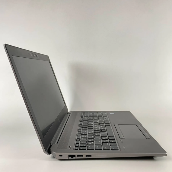 Мобильная рабочая станция Б-класс HP zBook 15 G5 / 15.6" (1920x1080) IPS / Intel Core i7-8750H (6 (12) ядер по 2.2 - 4.1 GHz) / 16 GB DDR4 / 512 GB SSD / nVidia Quadro P2000, 4 GB GDDR5, 128-bit / WebCam / Fingerprint б/у + Подарок Беспроводная мышь / USB | Зображення 3