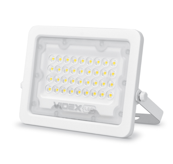 LED Прожектор 30W 5000К 220V білий VL-F2e-305W Videx | Зображення 1