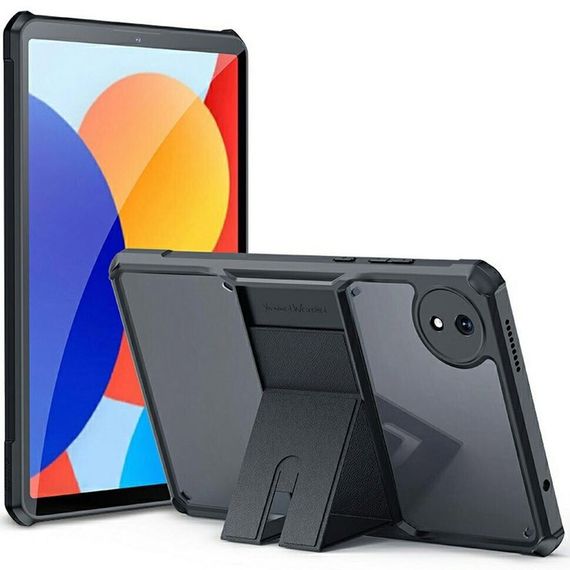 TPU+PC чохол Xundd Stand c посиленими кутами для Xiaomi Redmi Pad SE (8.7") Чорний | Зображення 1