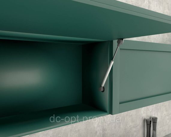 Амортизатор газовий для ДСП в капсулі 80N 3 кріплення, білий ДС ПреміумЛайн | Зображення 1