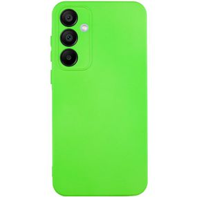 Чохол TPU GETMAN Liquid Silk Full Camera для Samsung Galaxy S24+ Салатовий / Neon Green