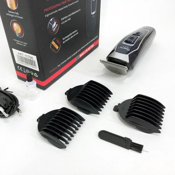 Электрическая машинка для стрижки GEMEI GM-6115 | Тример для бороды | Машинка ZC-848 для стрижки | Зображення 5