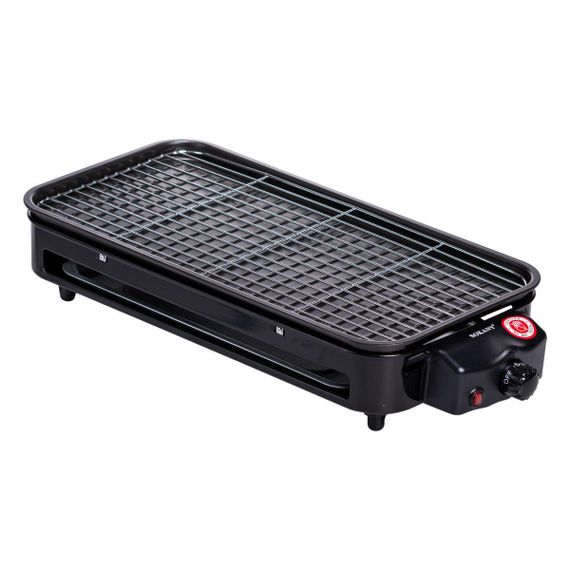 Електричний гриль  настільний чорний 1500 Вт Sokany SK-6112 | Зображення 2