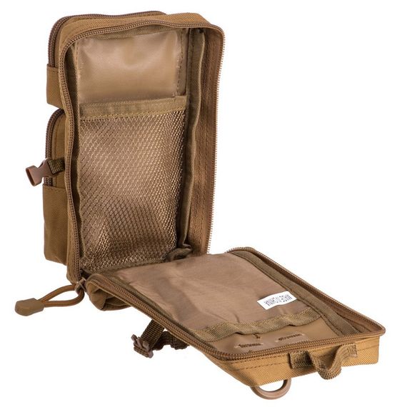 Сумка-підсумок тактичний SILVER KNIGHT TY-231 (17х11х4,5см) 1л Койот | Зображення 7
