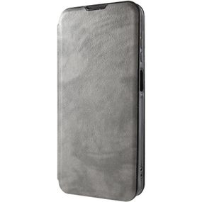 Шкіряний чохол-книжка Belora для Xiaomi Redmi 15 (Global) Gray