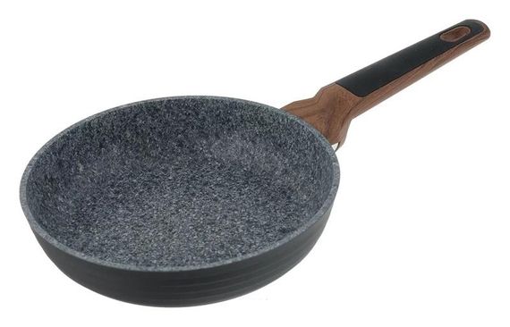 Сковорода Fissman Diamond Grey Ø20см з 5-шаровим антипригарним покриттям