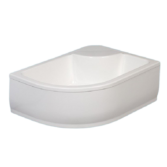 Акриловый душевой поддон глубокийCARAPELLE 1200x850