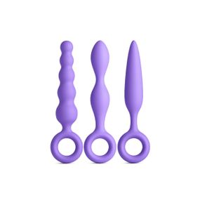 Набор анальных игрушек NS Novelties INYA - Trio Kit - Purple Sex Aura