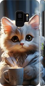 Чохол на Samsung Galaxy S9 Білий кіт "5646m-1355-2448"