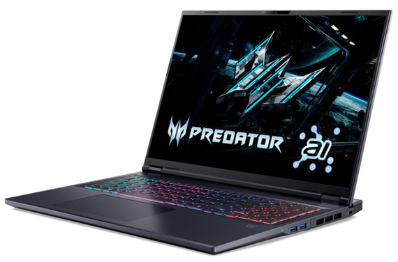 Ноутбук Acer Predator Helios Neo 18 AI PHN18-72-99MF (NH.QVHEU.002) Abyssal Black | Зображення 2