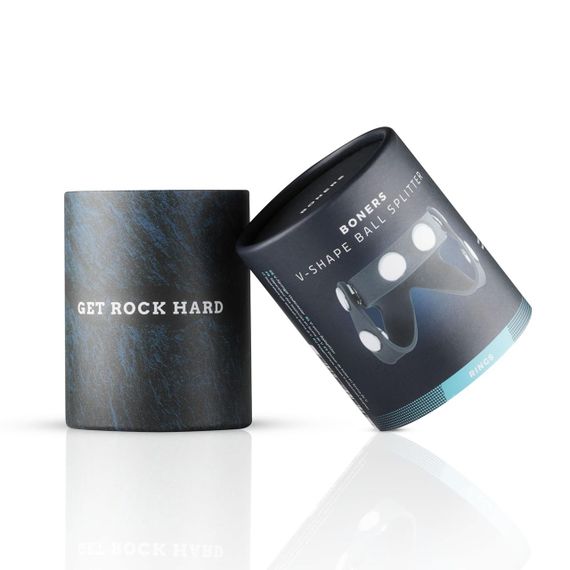 Ерекційне кільце Boners V-shape Ball Splitter sexstyle | Зображення 1