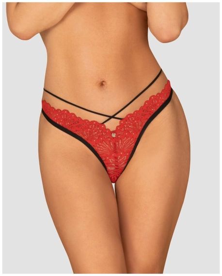 Стрінги Obsessive METTIA L/XL Sex Aura | Зображення 2