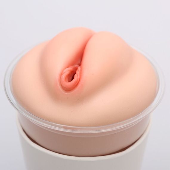 Мастурбатор-вагіна Naked Factory Cup Sleeve V–1, наскрізний | Зображення 5